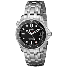 Omega Seamaster Black Dial Men's Watch - O21230362001002