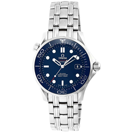 Omega Seamaster Blue Dial Men's Watch - O21230362003001