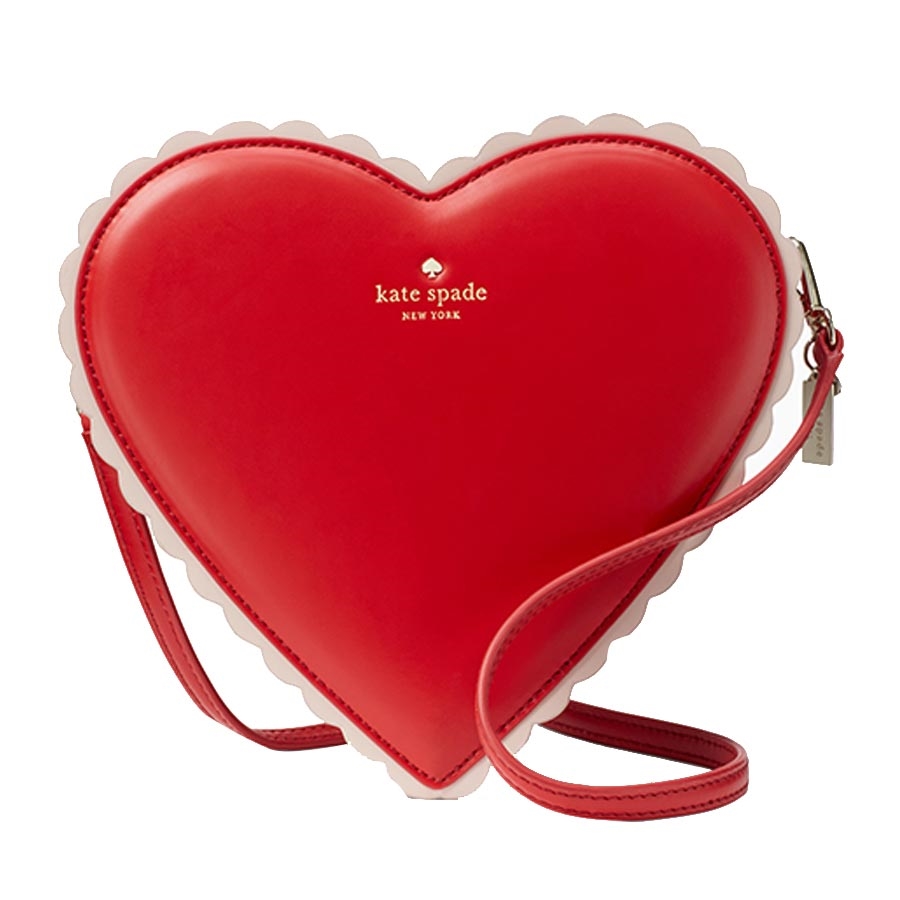 kate spade yours truly chocolate heart bag