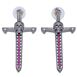 Loupe Saints & Sinners Earrings - LSS16BEAR01