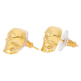 Loupe Sinful Indulgence Gold Matte Ear Tops - LSS16BET07