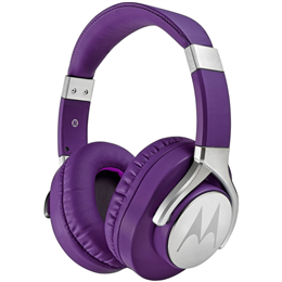 Motorola Pulse Max Over Ear Wired Headset (Purple)