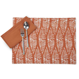 Maspar Red Set of 6 Napkin & Placemat SM-MINTT-RD27895