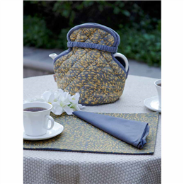 Maspar Beige 6 Pc Napkins with Tea Cozy & Tray Cloth ST-GRCIO-NU27843