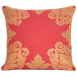 Maspar Red Medium Cushion Cover CC-FLRNC-RD27904