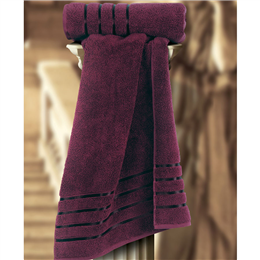 Spread  Regular Bath Towel - Roman Towel Marsala