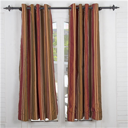 Maspar Chain Stiz Brown Door Curtain with Lining Set of 2 PN-CHSTZ-BN24598