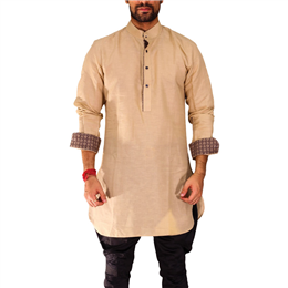 Anshul Rajwansh - Royal Kurta ( Wheat )