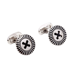 Exclusive Black Cufflinks IIC CUFLN 0024