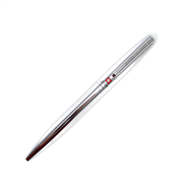 Swiss Military - Chrome Plated Ball Pen - (Silver) - BP22