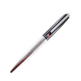 Swiss Military - Chrome Plated Ball Pen - (Black & Silver) - BP24