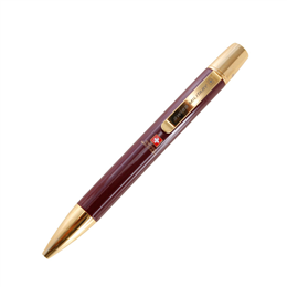 Swiss Military - Titanium +24 K Gold Plated Ball Pen - (Red) - BP30