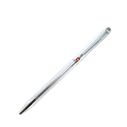 Swiss Military - Chrome Plated Ball Pen - (Silver) - BP35