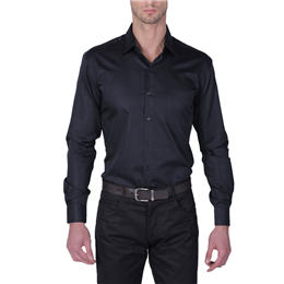 Imperial India Company - Formal Shirt for Men (Black) - IIC-AW-15-FML