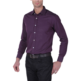 Imperial India Company - Formal Shirt for Men (Dark Purple) - IIC-AW-15-FML