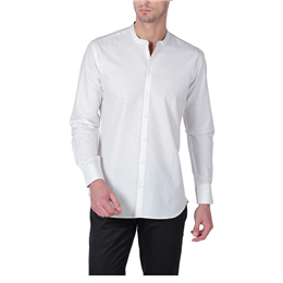 Imperial India Company - Long Kurta Shirt for Men (Off White) - IICLNGSH-054