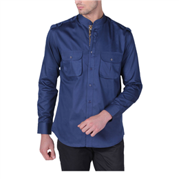 Imperial India Company - Formal Shirt for Men (Navy) - IICSH-61