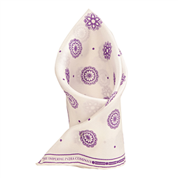 Imperial India Company - Purple Pocket Square for Men - IICPKTSQ-003